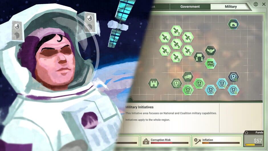 Rebel Inc: Escalation - Dollars and Disasters screenshot 3