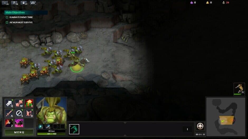 Purple War - Extra Mission Pack 1: Prelude of War screenshot 1