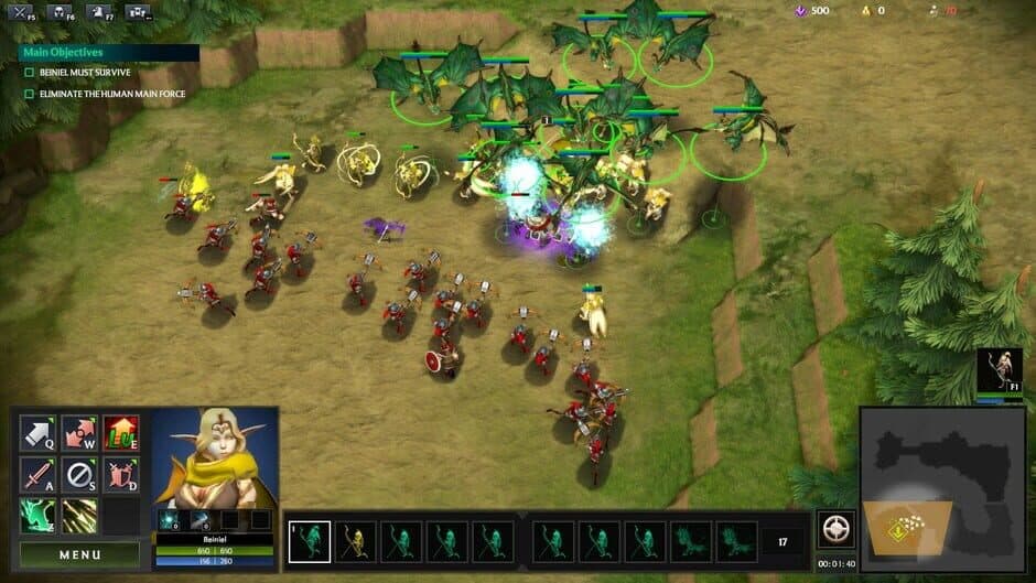 Purple War - Extra Mission Pack 1: Prelude of War screenshot 4