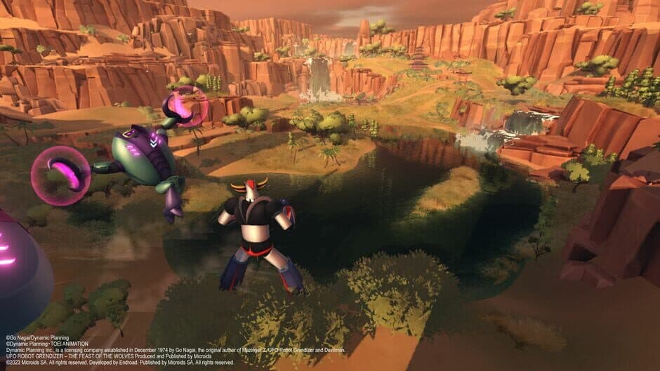 UFO Robot Grendizer: The Feast of the Wolves screenshot 1