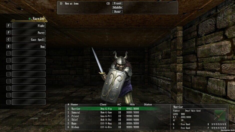 Wizardry: The Five Ordeals - Scenario "Prisoners of the Battles" screenshot 1