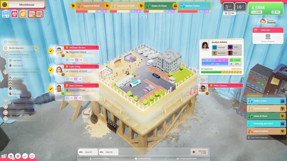 Moviehouse – The Film Studio Tycoon screenshot 2