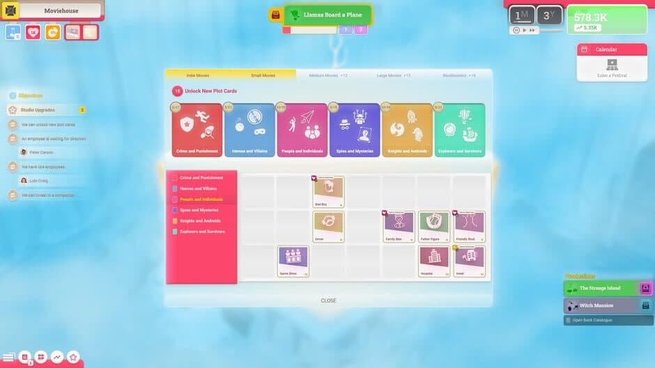 Moviehouse – The Film Studio Tycoon screenshot 6