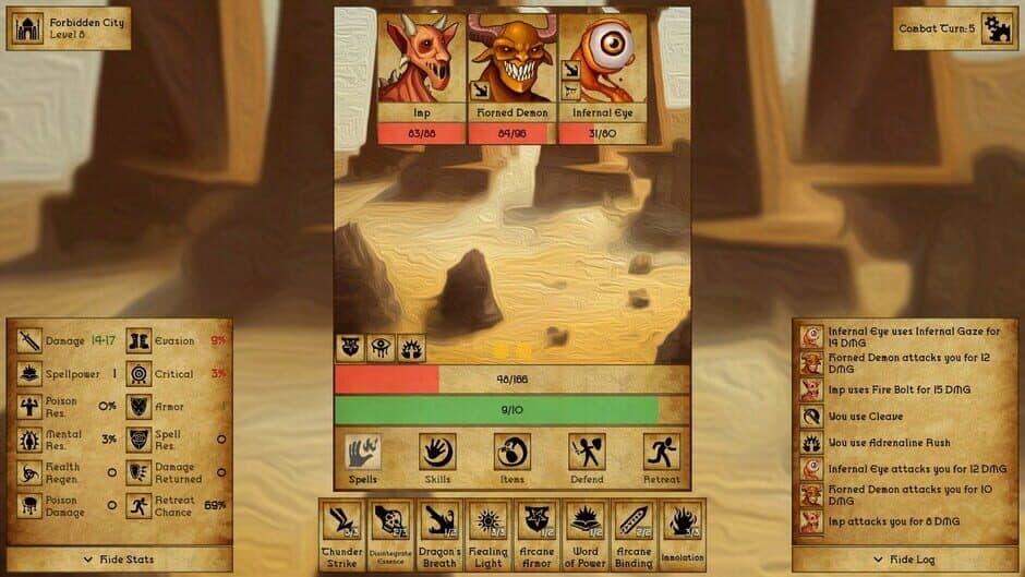 Grim Tides : Old School RPG screenshot 4