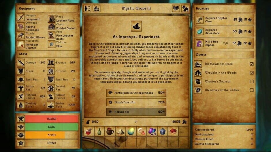 Grim Tides : Old School RPG screenshot 3