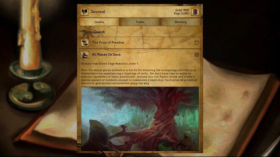 Grim Tides : Old School RPG screenshot 2