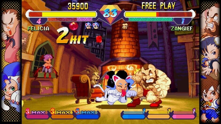 Capcom Fighting - Collection screenshot 1