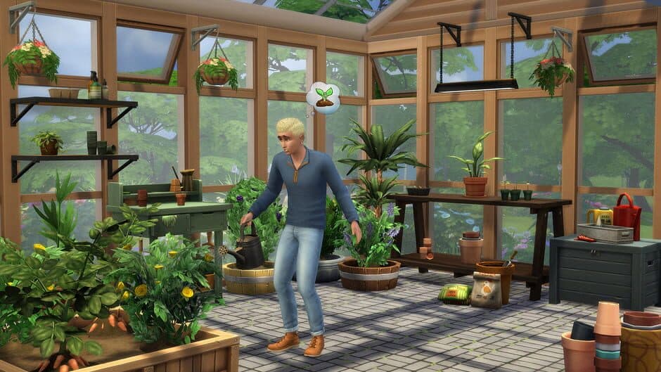 The Sims 4: Greenhouse Haven Kit screenshot 1