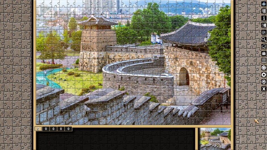 Pixel Puzzles - Traditional Jigsaws Pack: Korea screenshot 1