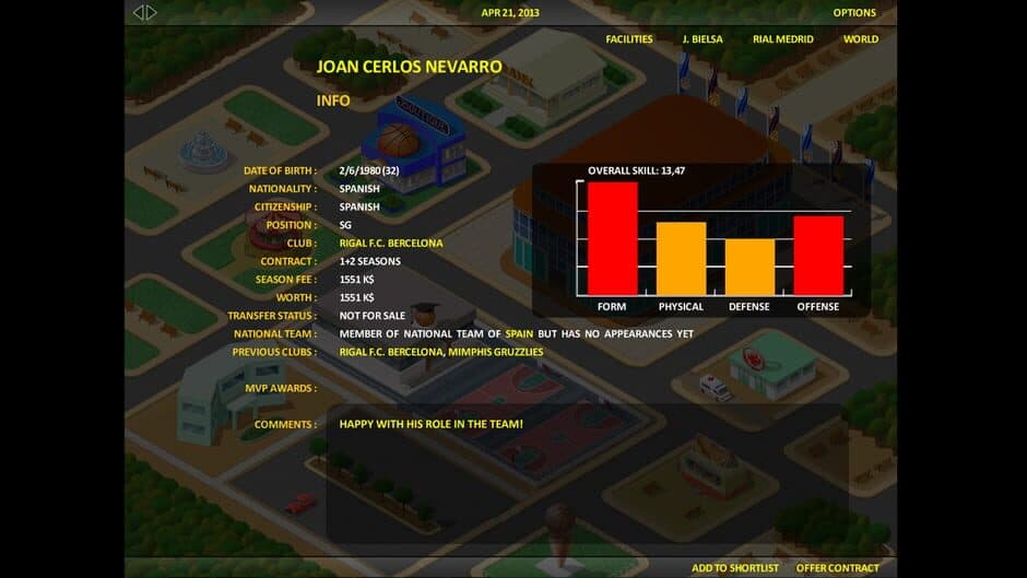 World Basketball Tycoon screenshot 2