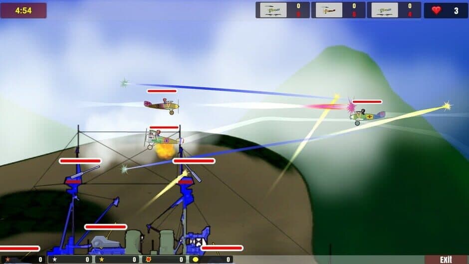 Biplane Baron 2: Flying Aces screenshot 4