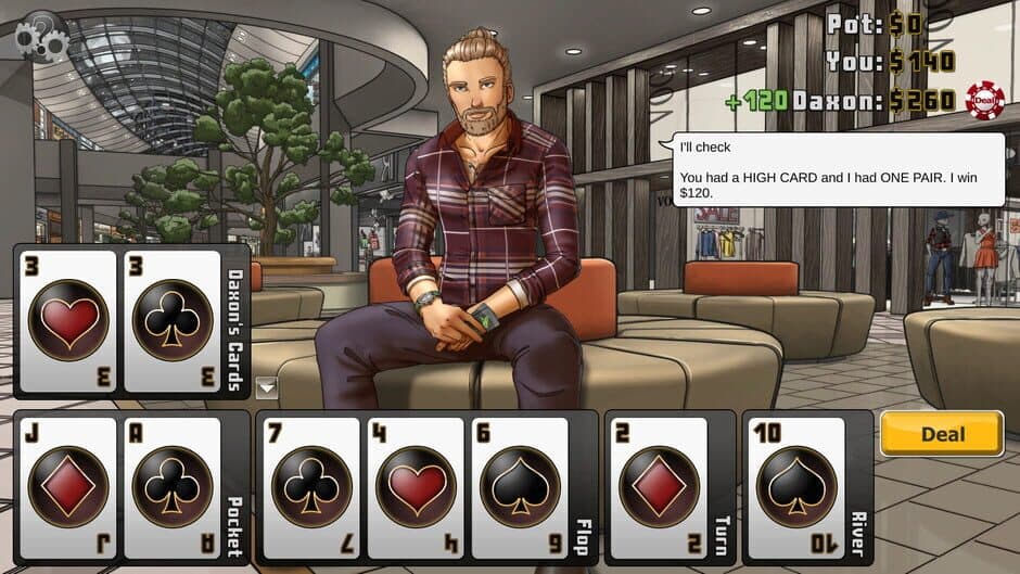 Fashion Holiday: A Game of Texas Hold 'Em screenshot 6