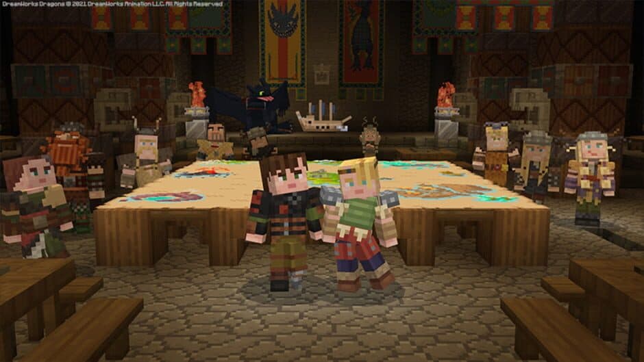 Minecraft - How To Train Your Dragon DLC screenshot 3