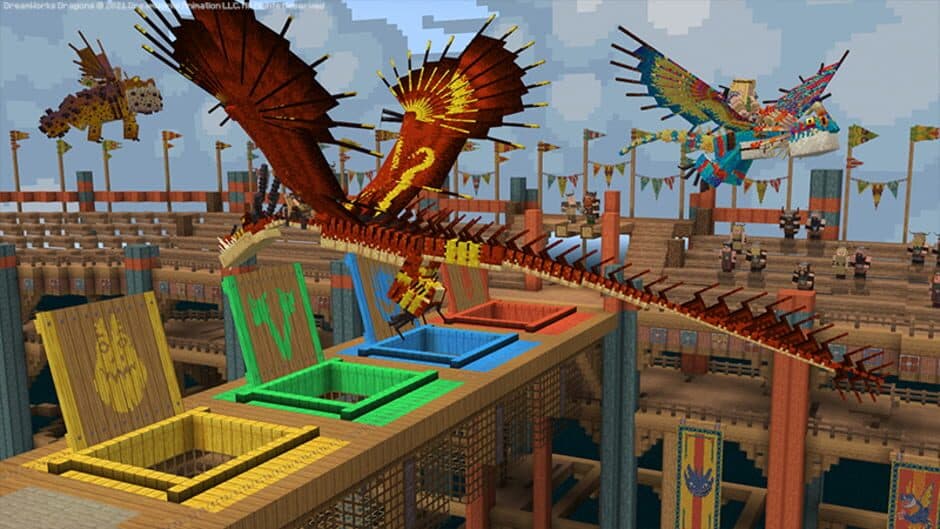 Minecraft - How To Train Your Dragon DLC screenshot 4