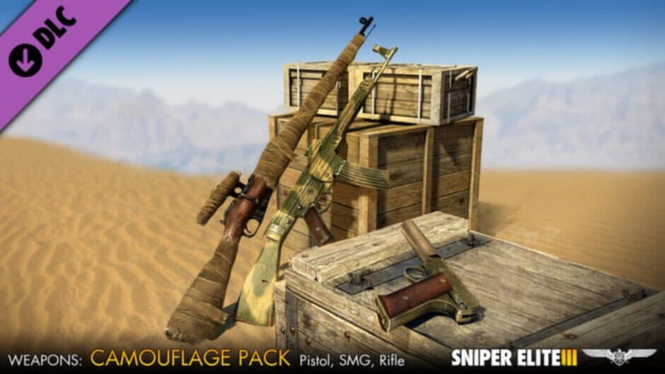 Sniper Elite 3  Camouflage Weapons Pack screenshot 1