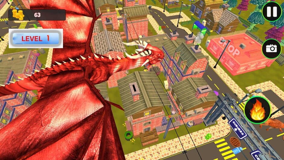 Fly Fly Dragon! screenshot 2