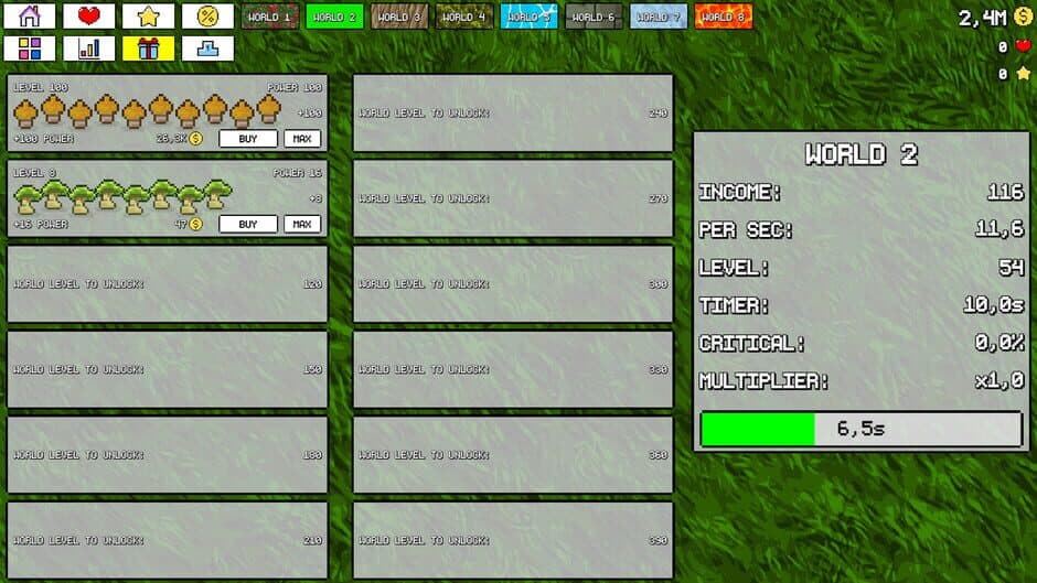 Idle Worlds screenshot 2