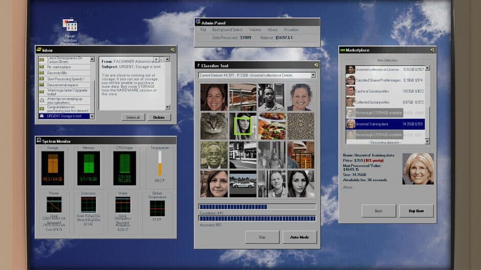 FACEMINER screenshot 1