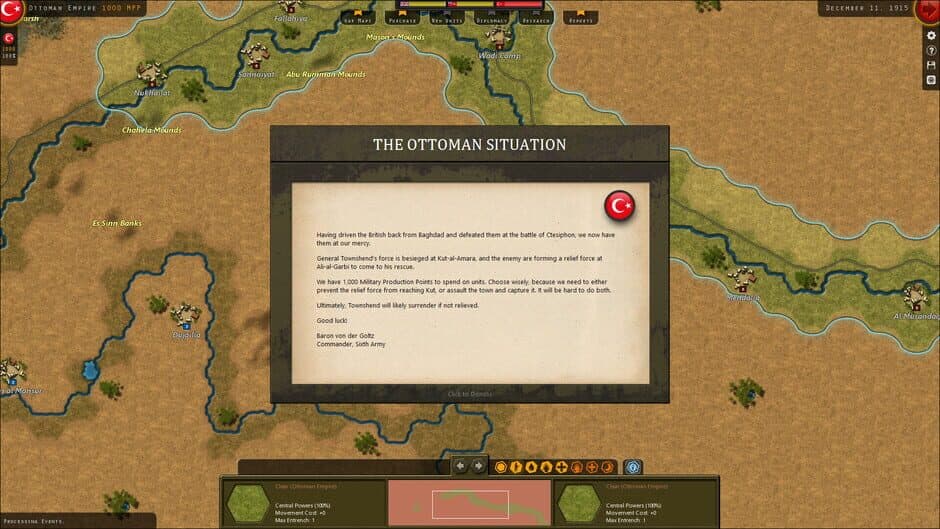 Strategic Command: World War I - Empires in Turmoil screenshot 1