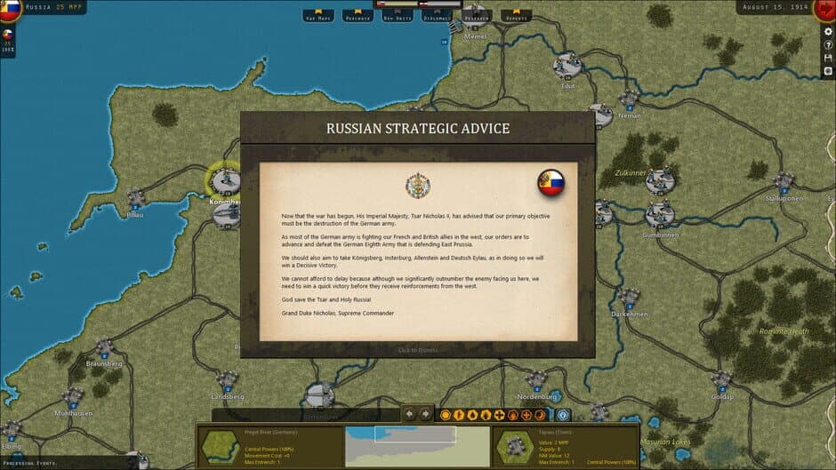 Strategic Command: World War I - Empires in Turmoil screenshot 3
