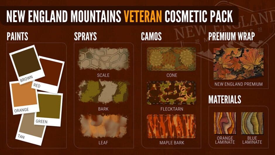 theHunter: Call of the Wild - New England Veteran Cosmetic Pack screenshot 1