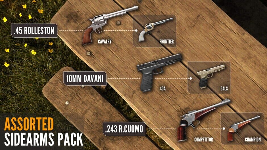 theHunter: Call of the Wild - Assorted Sidearms Pack screenshot 1