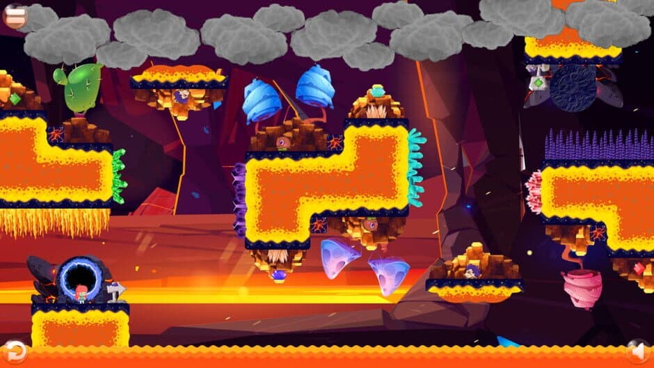 Petty's Adventure: Volcano screenshot 4