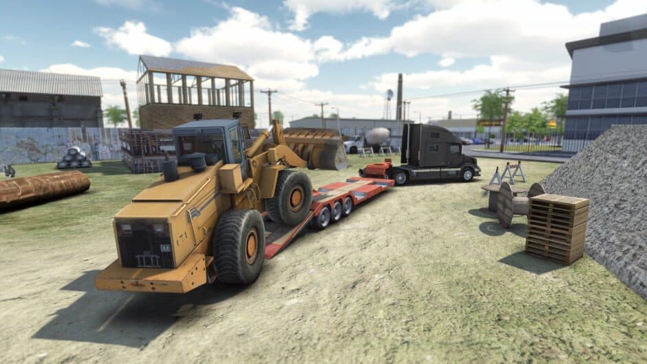 Truck and Logistics Simulator screenshot 1