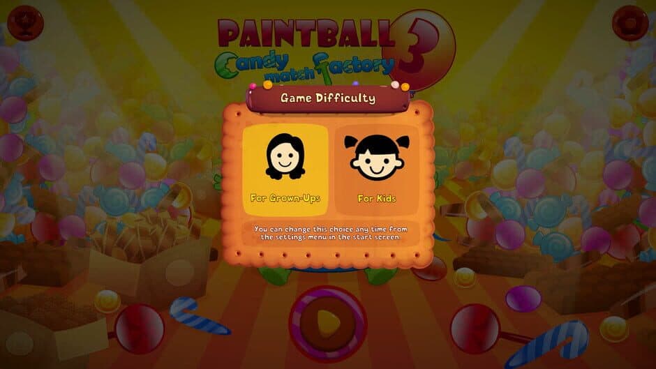 Paintball 3 - Candy Match Factory screenshot 2