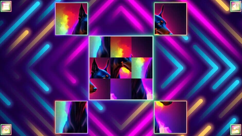Neon Fantasy: Dogs screenshot 3