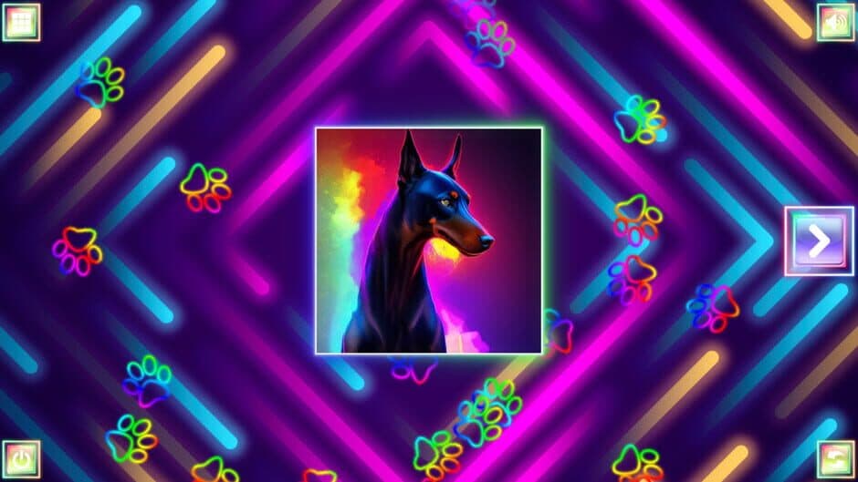 Neon Fantasy: Dogs screenshot 5