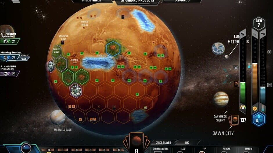 Terraforming Mars - Venus Next screenshot 2