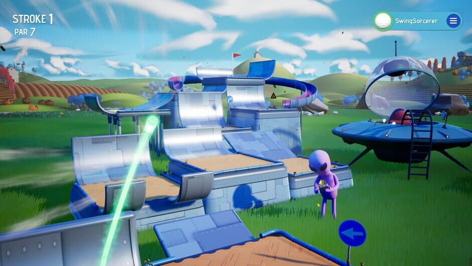 Minigolf Galaxy screenshot 2