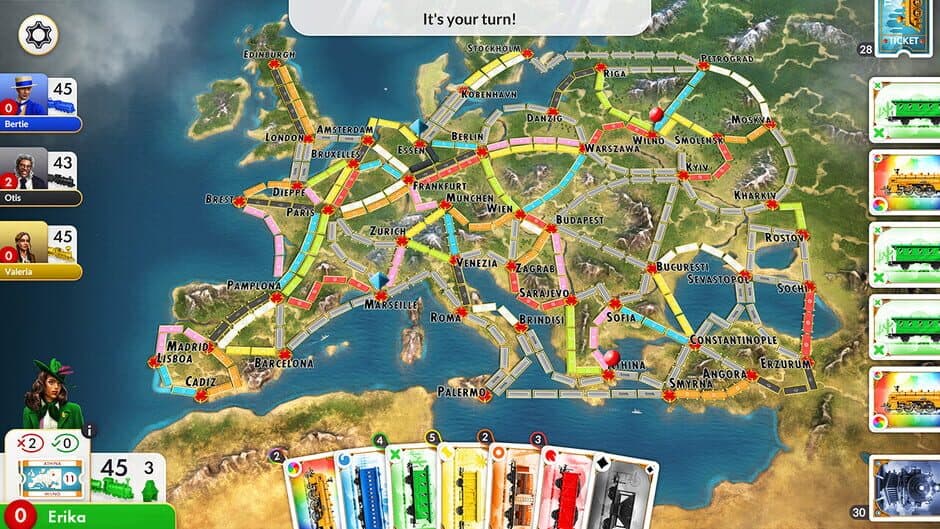 Ticket to Ride - Europe Expansion screenshot 4