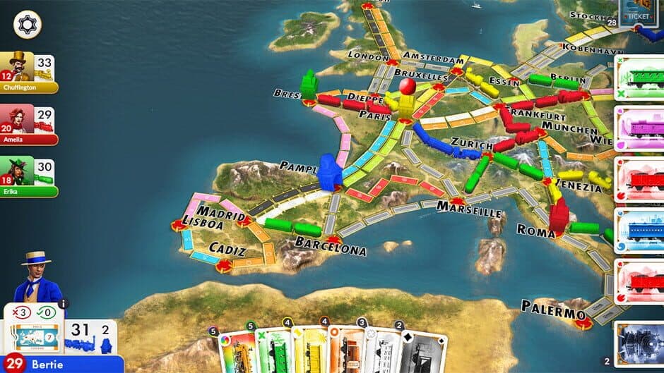 Ticket to Ride - Europe Expansion screenshot 5