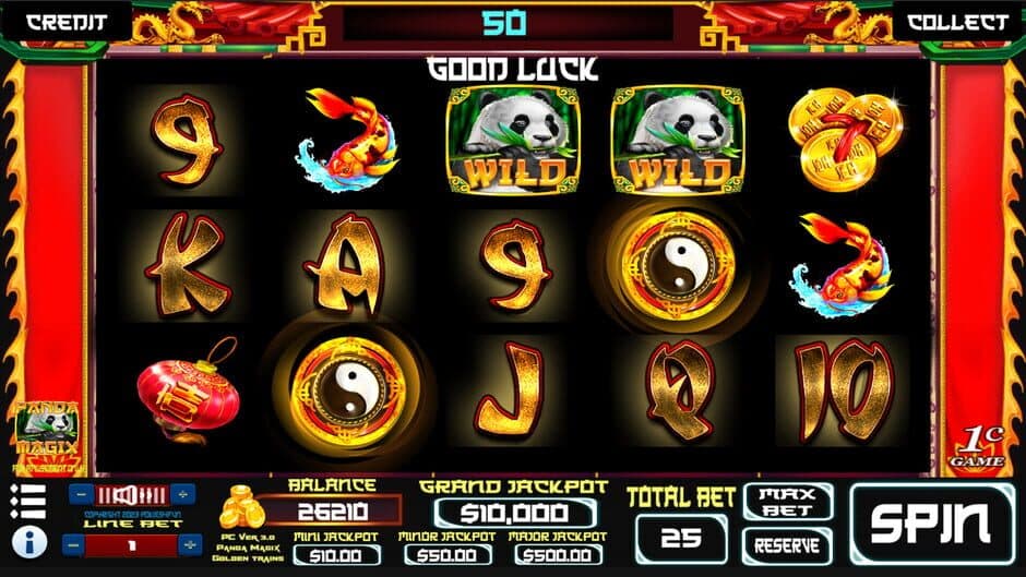 Panda Magix : Golden Trains Edition - Slots screenshot 2