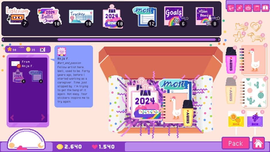 Sticky Business - Plan With Me screenshot 2