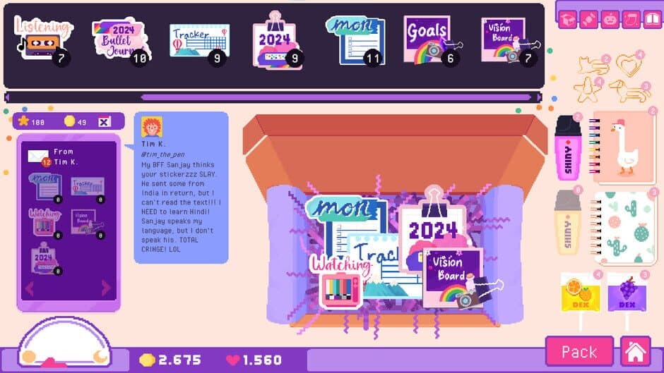 Sticky Business - Plan With Me screenshot 5