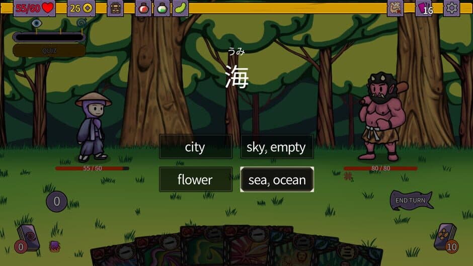 Learn Japanese: Yuke and the Book of Yokai screenshot 1