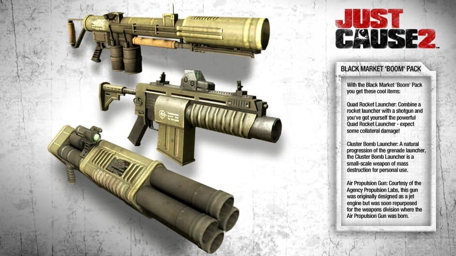 Just Cause 2 - Black Market Boom Pack screenshot 1