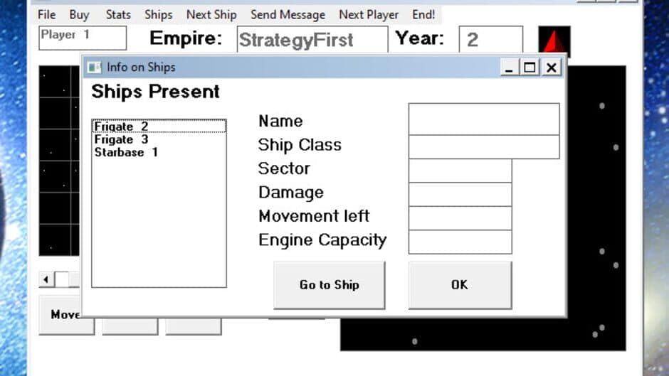 Space Empires I screenshot 3