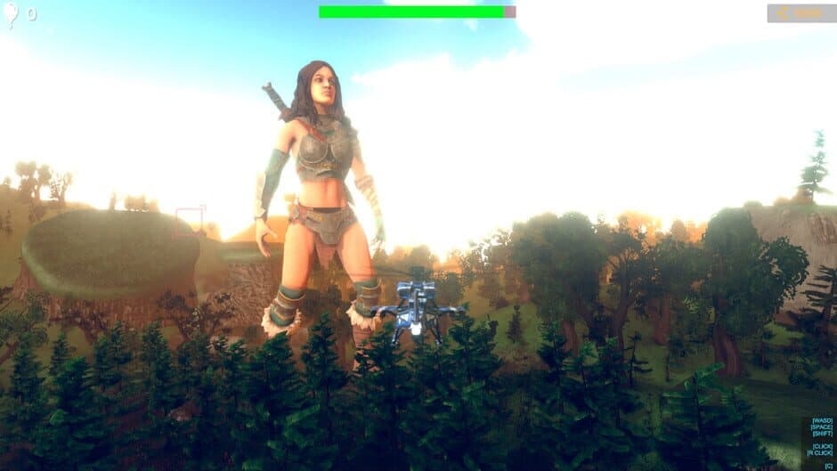 Save Giant Girl from monsters 2 screenshot 1