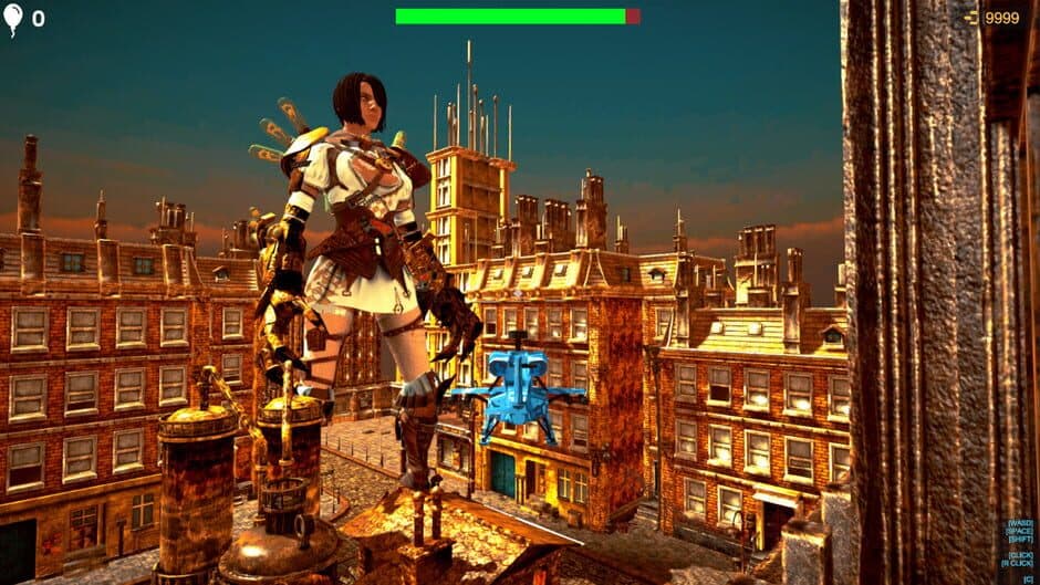 Save Giant Girl from monsters 4 screenshot 1