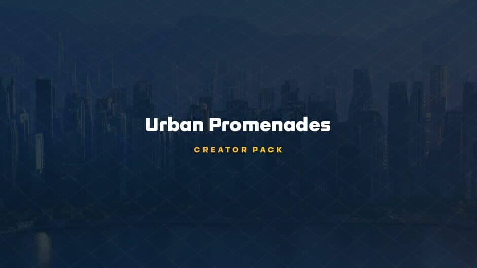 Cities: Skylines II - Creator Pack: Urban Promenades screenshot 1