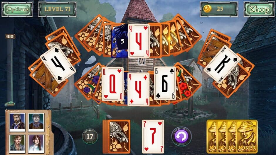 Detective Secrets Solitaire. The Curse of the Village screenshot 5