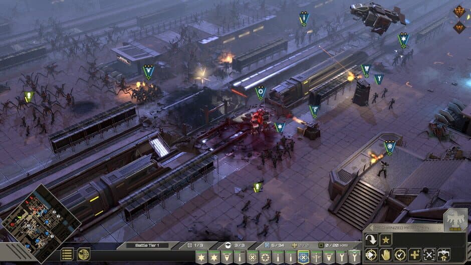 Starship Troopers: Terran Command - Urban Onslaught screenshot 1