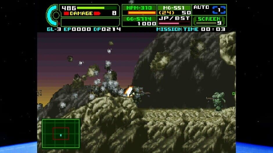 Assault Suit Leynos 2 Saturn Tribute screenshot 3