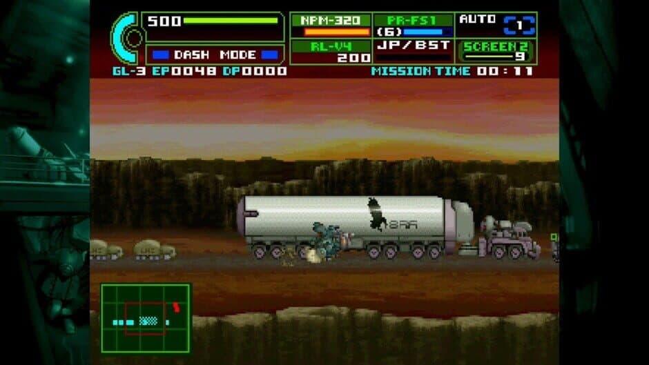 Assault Suit Leynos 2 Saturn Tribute screenshot 4