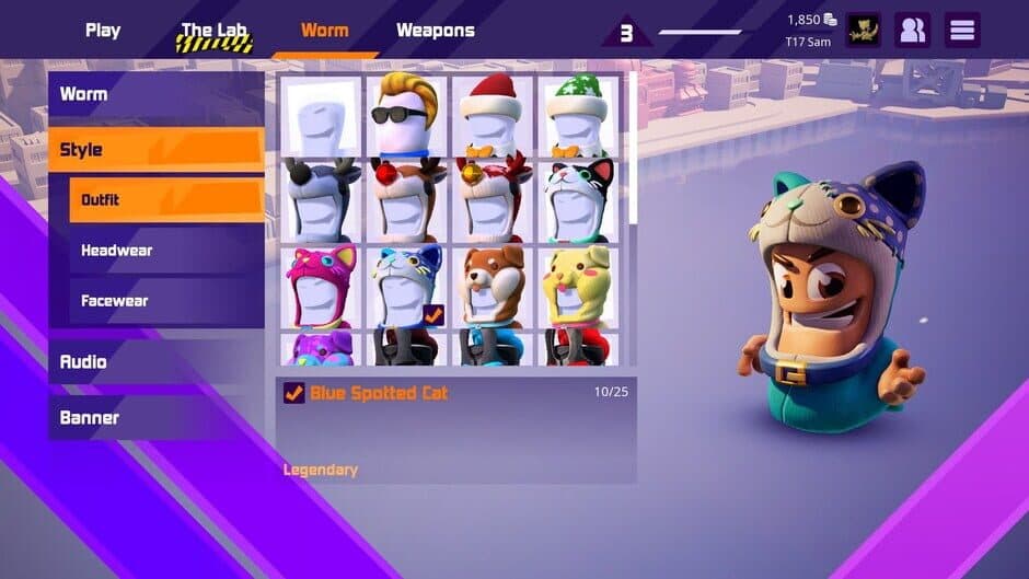 Worms Rumble - Cats & Dogs Double Pack screenshot 3