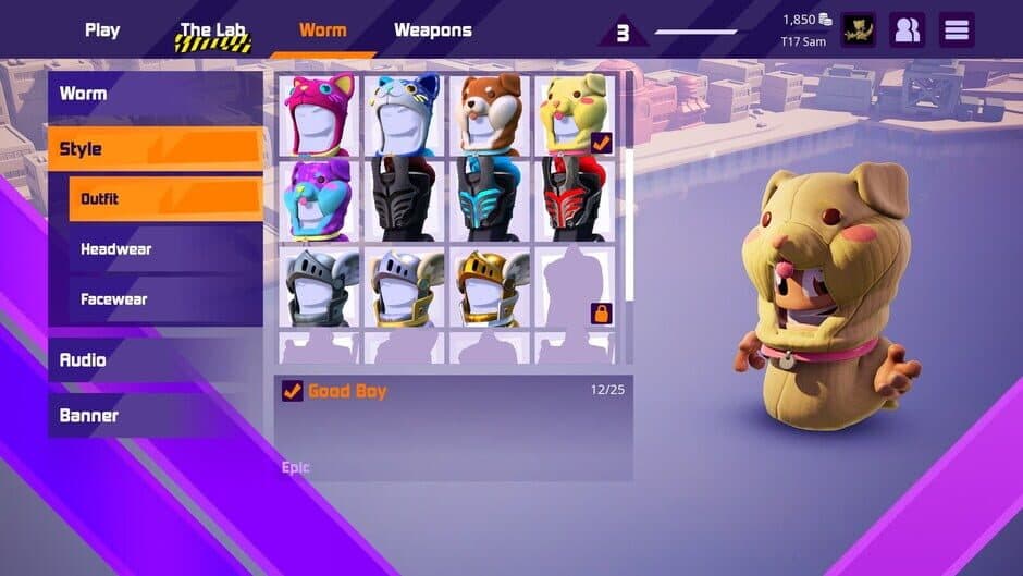 Worms Rumble - Cats & Dogs Double Pack screenshot 4